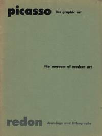 picasso his graphic art & redon drawings and lithographs