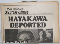 San Francisco Express Times: vol. 1, #47, December 11, 1968; Hayakawa Deported