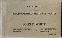[TRADE CATALOGS] CATALOGUE OF OLD ENGLISH WOOD CARRIAGE AND WICKET GATES