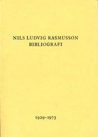 Nils Ludvig Rasmusson. Bibliografi 1929-1973.