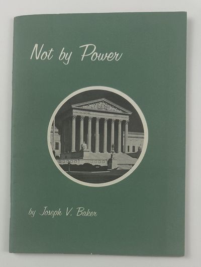 Not by Power [wrapper title]