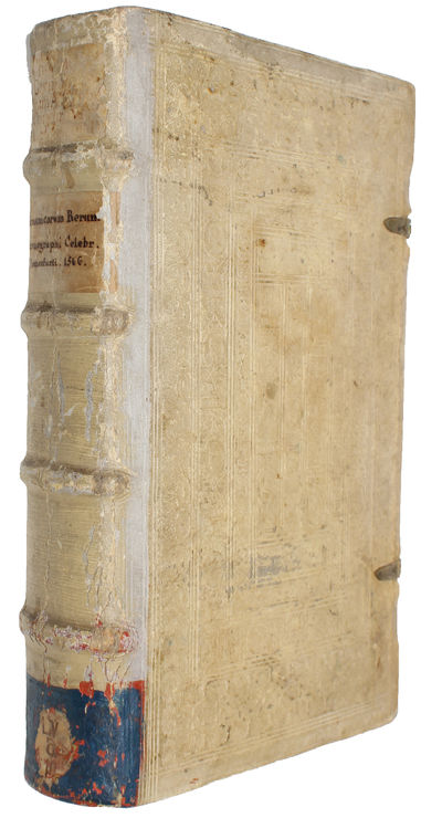 Danica historia libris XVI, annis ab hinc trecentis qvinqvaginta summa verborum elegantia, magna sententiarum grauitate, rerum denique admiranda varietate, intermixtis aliarum quoque Gentium historijs, conscripta. [Bound with:] Germanicarum Rerum Quat... - [THIRD AND LAST 16TH CENTURY LATIN EDITION] (photo 2)