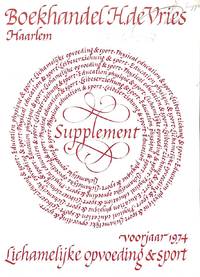 Ca.t no. no./1974: Lichamelijke Opvoeding en Sport. Supplement.