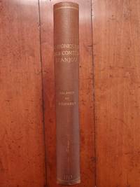 cover of Chroniques des comtes d'Anjou