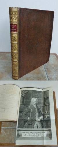 TENTAMEN METHODI OSTRACOLOGICAE SIVE DISPOSITIO NATURALIS COCHLIDUM ET CONCHARUM by KLEIN, Jacob Theodor. WITH THE RARE PORTRAIT OF KLEIN.: - 1753