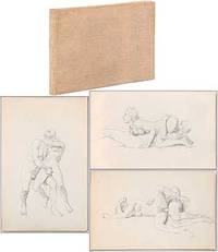 1920s French Sketchbook of Erotic Drawings