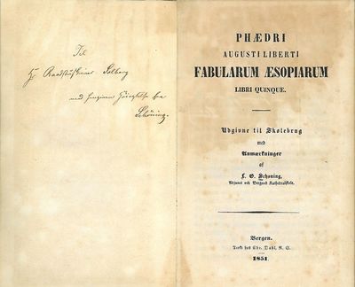 Phædri augusti liberti fabularum æsopiarum. Libri…