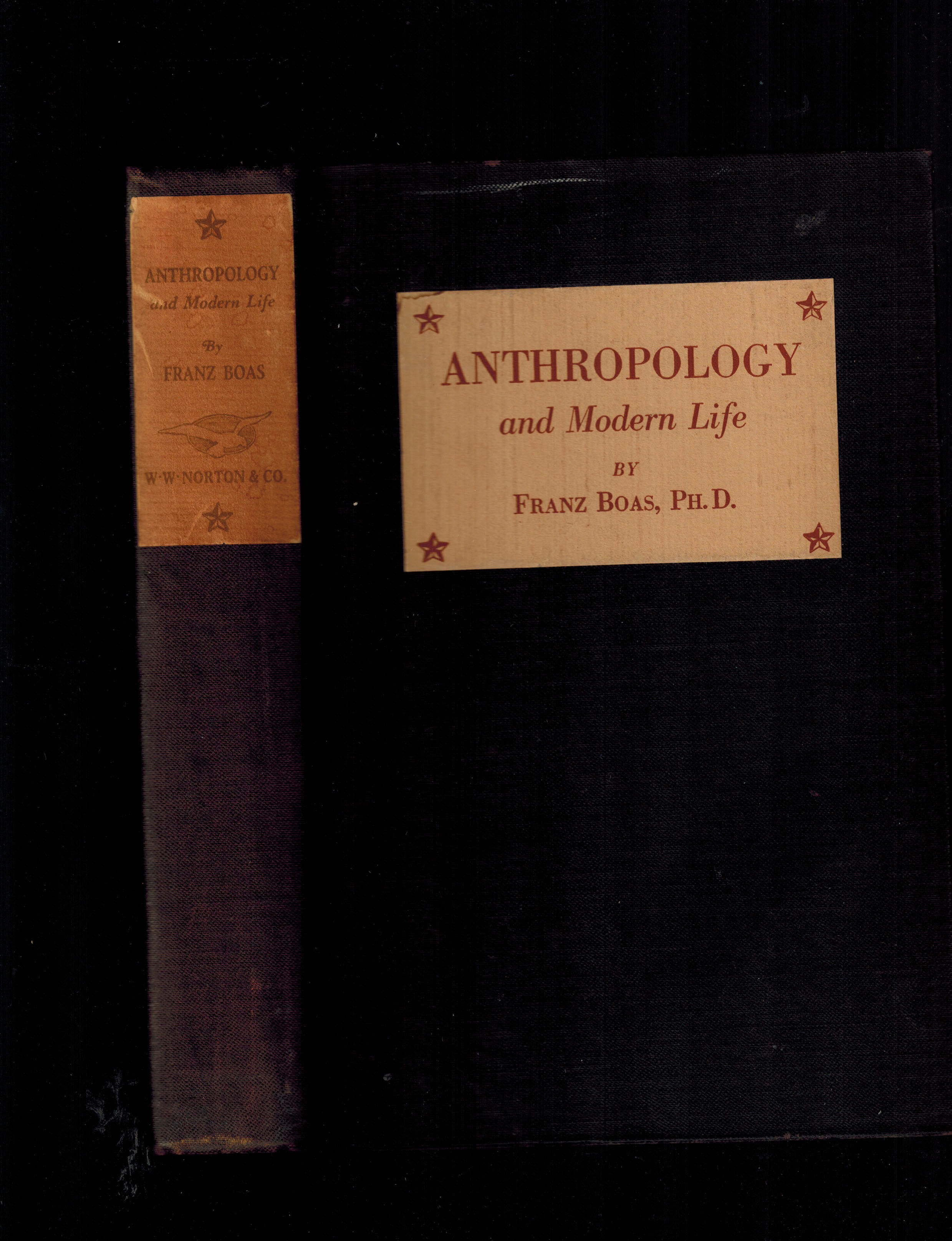 Anthropology and Modern Life by Franz Boas First Edition 1928