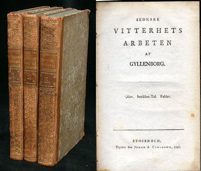 Sednare vitterhets arbeten. Oder. Inträdes-tal.…