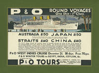 image of P&O Line Voyage Mock up artwork