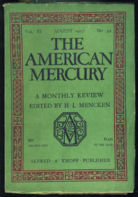 The American Mercury August 1927 by ed H. L. - First Edition - 1927 - from Parigi Books, ABAA/ILAB (SKU: 31191)