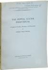The Peptic Ulcer Individual: A Study in Heredity, Physique, and Personality [Inscribed & Signed]