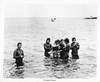 Jaws (Original photograph of Steven Spielberg and crew on location for the 1975 film)