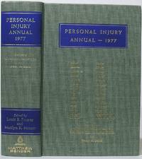 cover of Personal Injury Annual - 1977