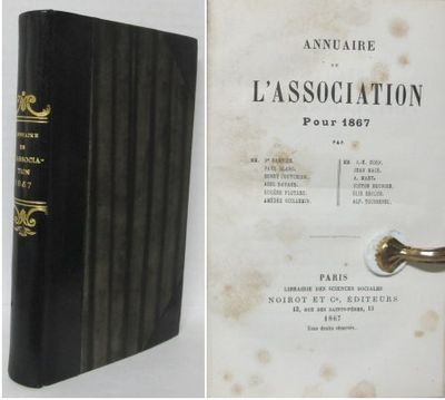 Annuaire de l'association pour 1867.