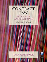 Contract Law Text, Cases and Materials 7/e