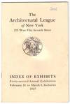 View Image 3 of 3 for Year Book of the Architectural League of New York and the Catalogue of the Fortieth Annual Exhibitio... Inventory #31653