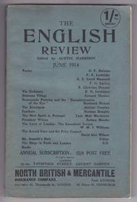 The English Review, June 1914 (First publication of "The Stratagem" by Aleister Crowley, and "Vin Ordinaire" by D.H. Lawrence)