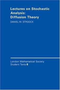 Lectures on Stochastic Analysis: Diffusion Theory