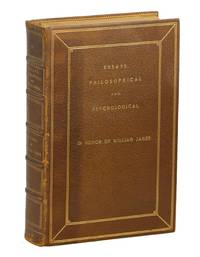 cover of Essays Philosophical and Psychological; In Honor of William James Professor in Harvard University