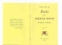 ( MAYS # 67 / 69 ) ARKHAM HOUSE Ephemera in Original Envelope: Stock List of Books from Arkham House Mycroft &amp; Moran June 1977 ---with Addendum June 1978 Catalog ( Catalog / Catalogue ) de ARKHAM HOUSE / Ephemera ( August Derleth / Jim ( James ) Turner / Roderic Meng / Peter Ruber related) - 1977