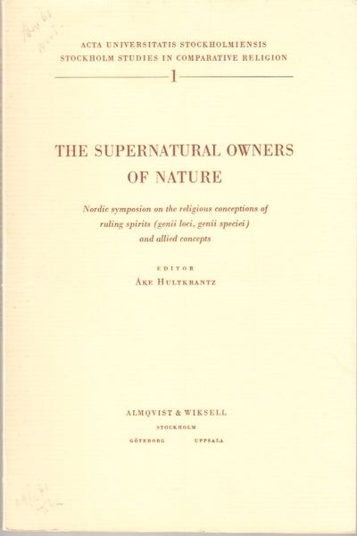 The Supernatural Owners of Nature. Nordic…
