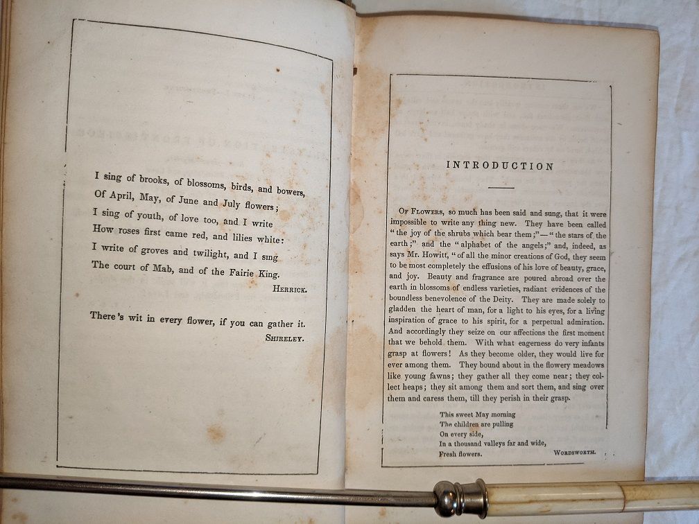 THE POETRY OF FLOWERS AND FLOWERS OF POETRY; A SIMPLE TREATISE ON