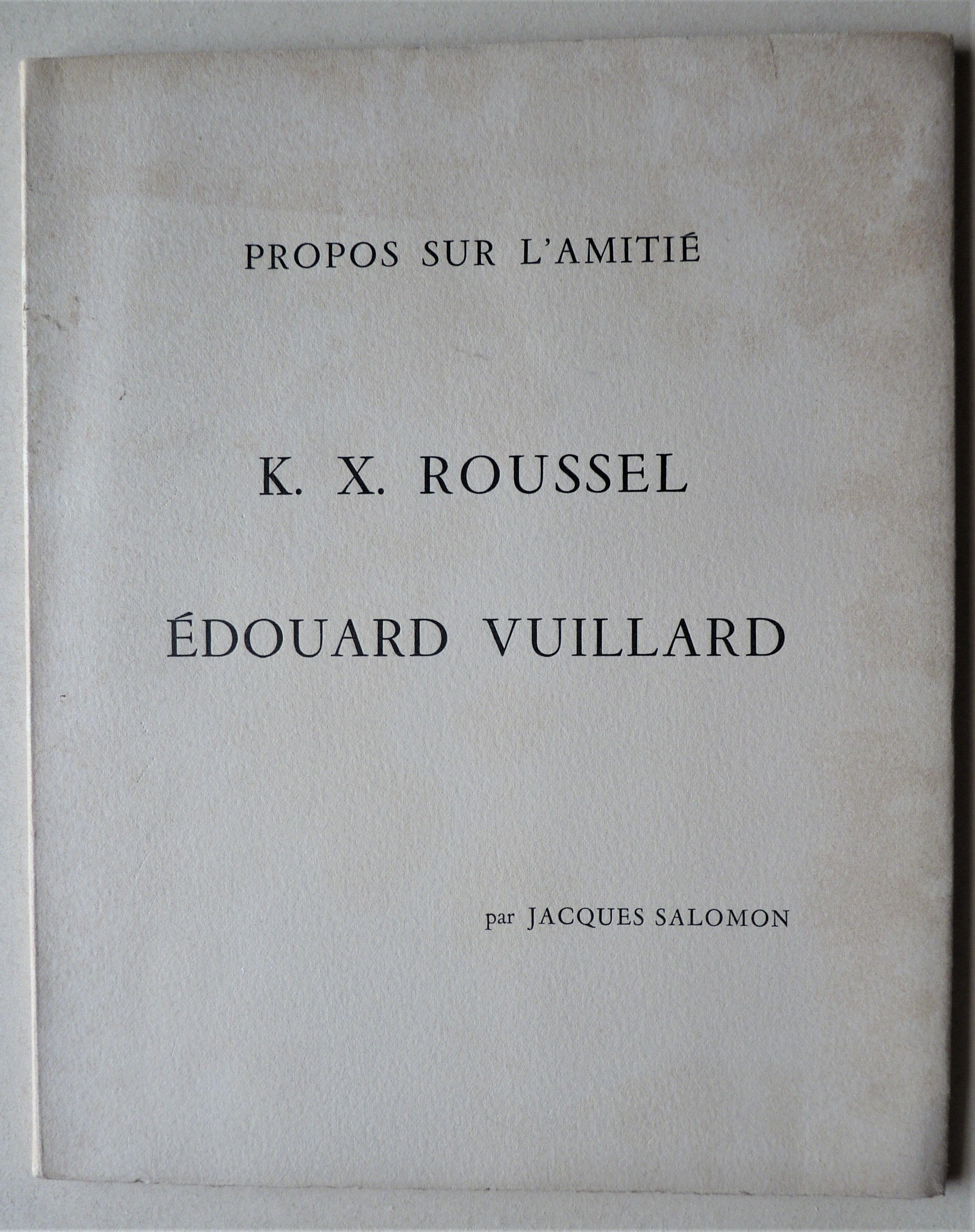 Edouard Vuillard ペーパーバック