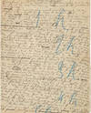 Original manuscripts by (the later ) Anti-Dreyfusard Henri Rochefort against Léon Gambetta et al.