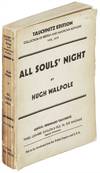 All Souls' Night. (Tauchnitz Edition. Collection of British and American Authors Volume 5118)