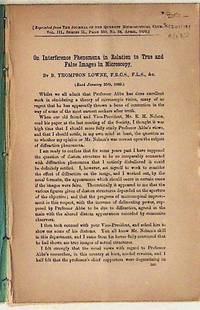 On Interference Phenomena in Relation to True and False Images in Microscopy