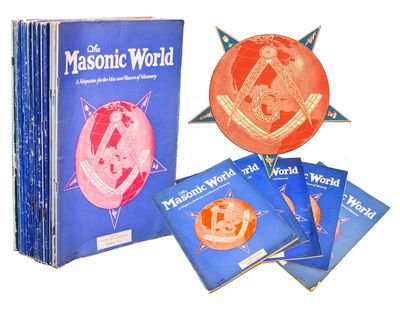 THE MASONIC WORLD: A Magazine for the Men and Women of Masonry [20 Issues]