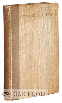 PUBLISHER'S CONFESSION.|A