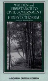 image of Walden (Norton Critical Editions)