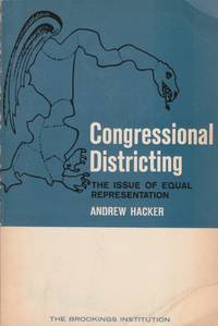 cover of Congressional Districting: the issue of equal representation
