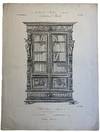 ‎Le Garde meuble, Journal d'ameublement. Bibliotheque.
