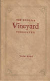 The English Vineyard Vindicated... with an address, where the best plants are to be had at easie rates