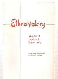 cover of ETHNOHISTORY VOLUME 19 NUMBER 1 WINTER 1972