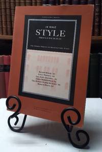 cover of In What Style Should We Build?: The German Debate on Architectural Style (Texts & Documents)