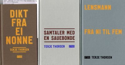Dikt fra ei nonne. + Samtaler med en sauebonde. +…