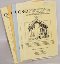 image of Five lectures: Thomas Jefferson, the President who wrote the Bible; Born again and again; Ethical culture - a vision realized; The spirituality of an atheist &Darwin, the Scopes Trial, and the Religious Right February 7, April 9, August 15, September 26, &October 3, 1999