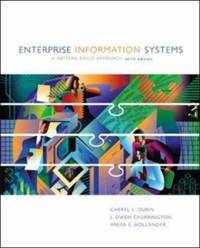 Enterprise Information Systems : A Pattern-Based Approach