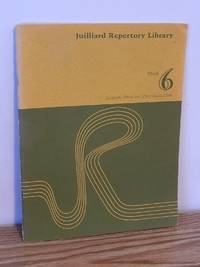 Juilliard Repertory Library, Vocal 6