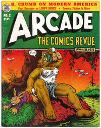 Arcade: The Comics Revue No. 2 Summer 1975. by Art Spiegelman, Paul Krassner on Lenny Bruce, Robert Crumb, Bill Griffith, Victor Moscosco, Kim Deitch, Gilbert Shelton, Aline Kominsky (Crumb), - 1975.