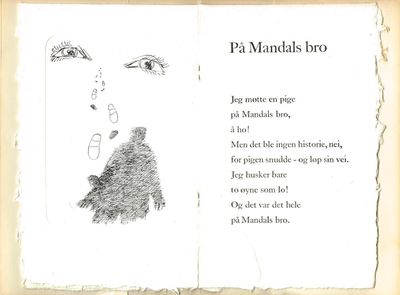 På Mandals bro. En impression. Utgitt som…