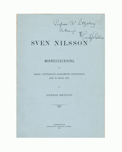 Sven Nilsson. Minnesteckning vid kongl.…