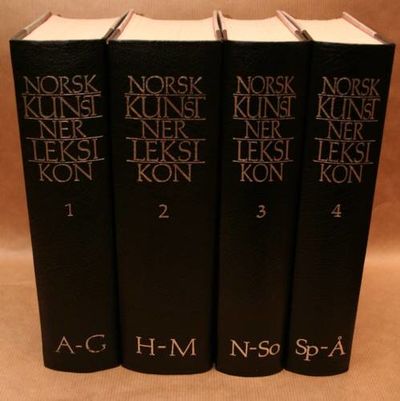 Norsk kunstnerleksikon. 1-4. Bildende kunstnere -…