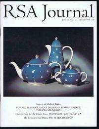 RSA Journal No. 5433 October 1992: The Journal of the Royal Society for the Encouragement of...