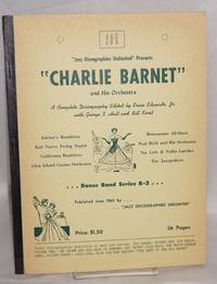 image of Jazz Discographies Unlimited presents Charlie Barnet and his Orchestra; a complete discography