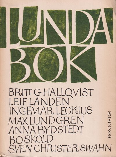 Lundabok. [Utg. av] Albert Bonniers förlag.
